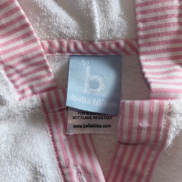 Bella Bliss size 8 terry swim cover (EUC) and shorts (new) - Picture 6 of 7